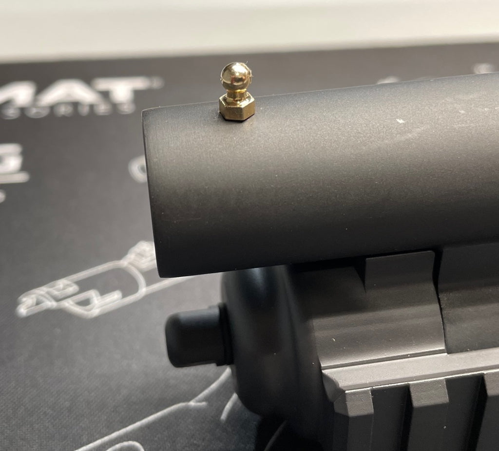 Universal Shotgun Front Bead Sight – Silver, Fits Remington Winchester Mossberg Browning Beretta – Made In USA